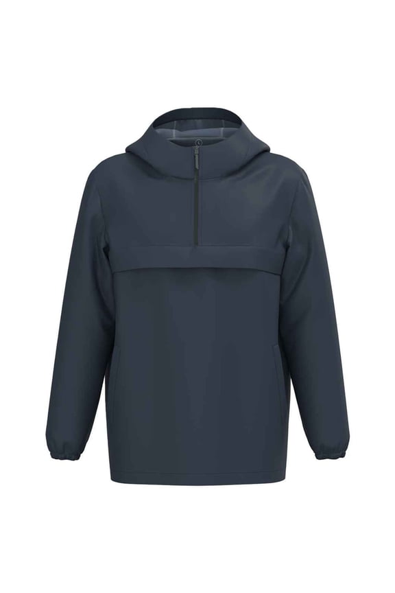 Adult Waterproof Quarter Zip Windbreaker