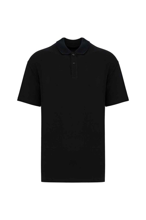 Mens Pique Drop Shoulder Polo Shirt