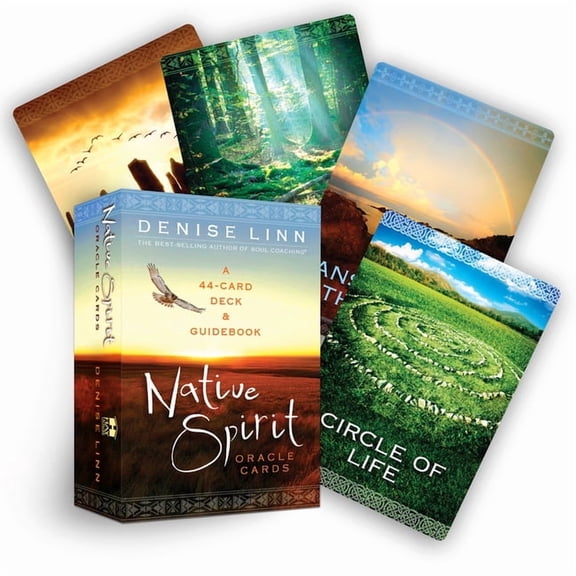 Native Spirit Oracle Cards: A 44-Card Deck and Guidebook, (Hardcover)