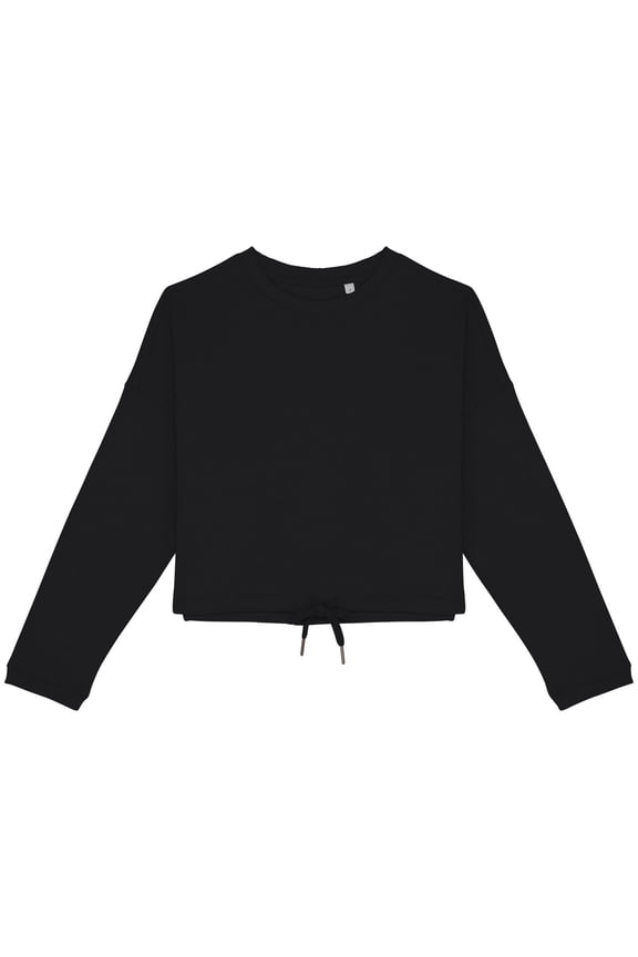 Womens Oversized Crop Sweatshirt