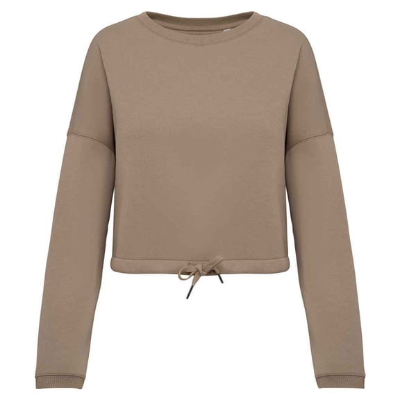 Native Spirit Womens Oversized Crop Sweatshirt