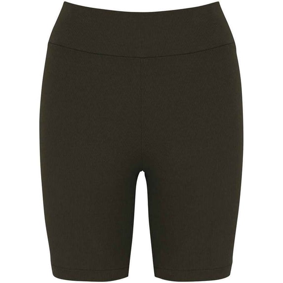 Native Spirit Womens Ribbed Cycling Shorts