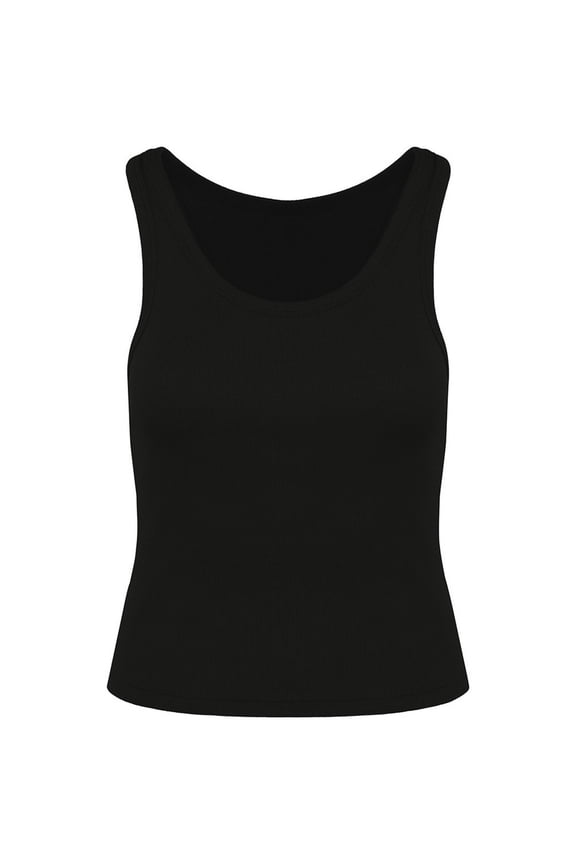 Womens Ribbed Tank Top