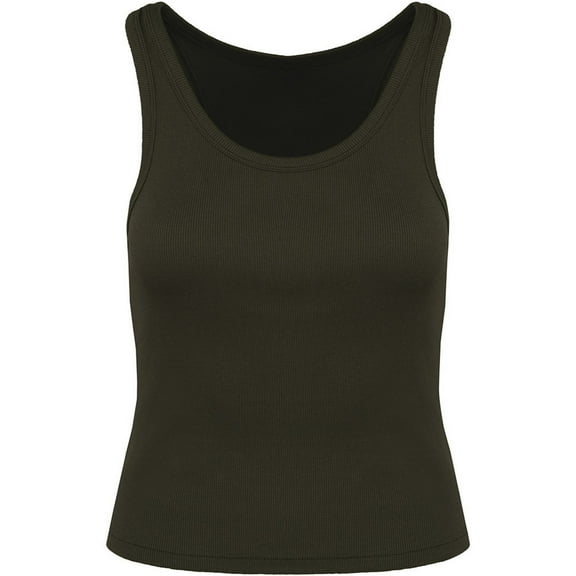 Native Spirit Womens Ribbed Tank Top