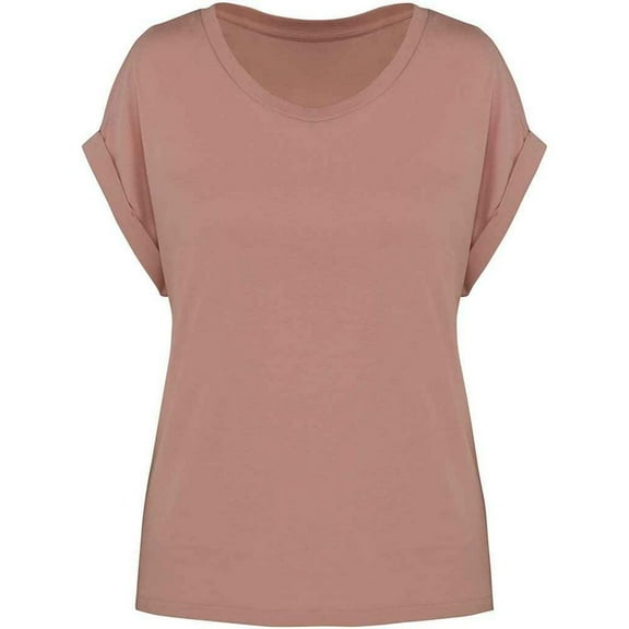 Native Spirit Womens Roll Sleeve T-Shirt