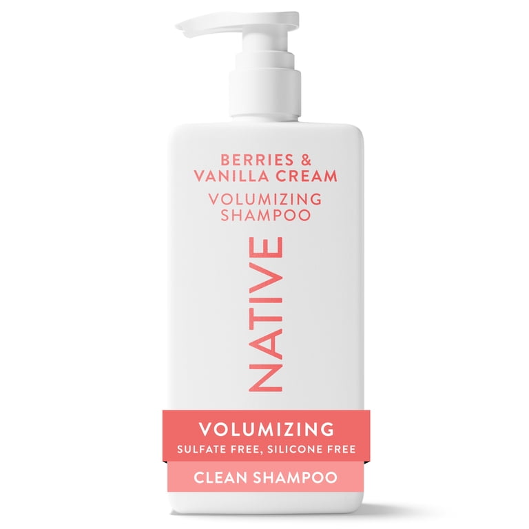 Native, Sulfate Free Shampoo, 16.5 fl oz, Berries and Vanilla