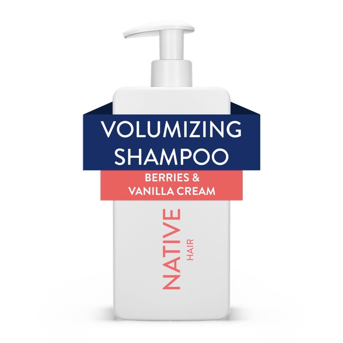 Native Sulfate Free Shampoo, Berries and Vanilla, Strengthening for Women and Men, 16.5 fl oz