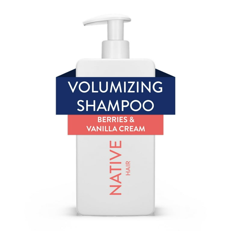 Native Sulfate Free Shampoo, Berries and Vanilla, Strengthening