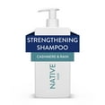 thumbnail image 1 of Native Strengthening Shampoo, Cashmere and Rain, Sulfate Free, for Women and Men, 16.5 oz, 1 of 12