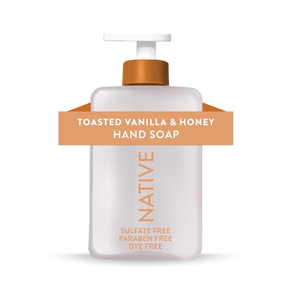 Native Toasted Vanilla & Honey Liquid Hand Soap 13 fl oz