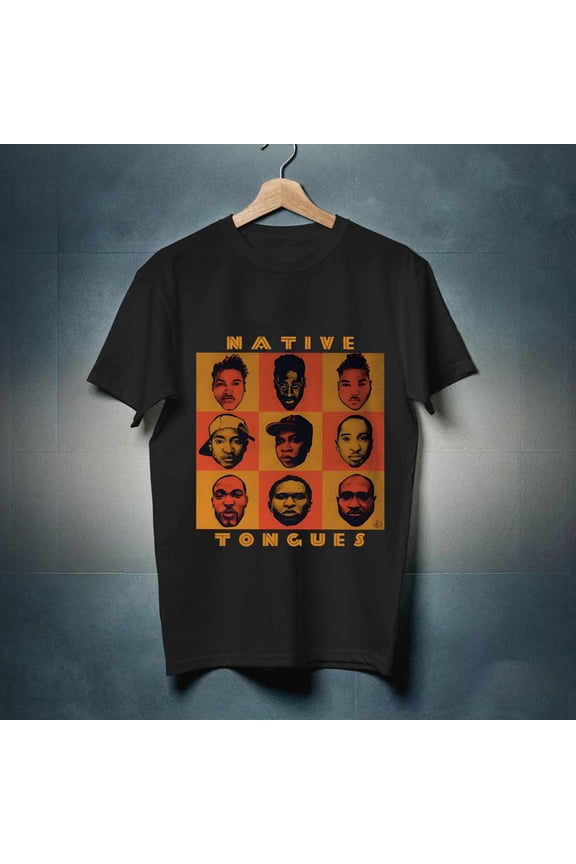 Native Tongues Jungle Brothers, De La Soul T-Shirt Free Shipping