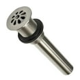 thumbnail image 1 of Native Trails Brushed Nickel 1.5-inch Teardrop Drain, 1 of 3