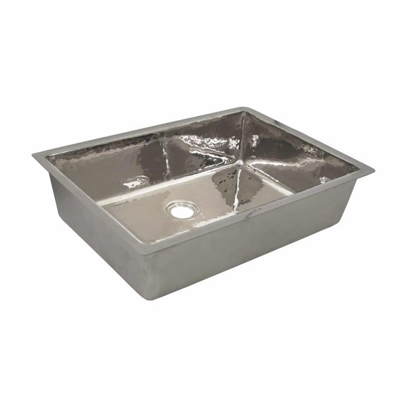 Native Trails CPS854-F Mandalay 20" Rectangular Hand Hammered Copper Undermount Bathroom