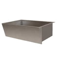 thumbnail image 1 of Native Trails Cpk90 Zuma 33" Farmhouse Single Basin Copper Kitchen Sink - Nickel, 1 of 5