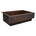 thumbnail image 1 of Native Trails Cpk91 Paragon 33" Farmhouse Single Basin Copper Kitchen Sink - Copper, 1 of 7