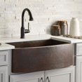 thumbnail image 1 of Native Trails Cpk95 Rhapsody 33" Farmhouse Single Basin Copper Kitchen Sink - Copper, 1 of 5