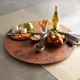 thumbnail image 1 of Native Trails 30-Inch Copper Lazy Susan, Tempered Finish, 1 of 3