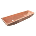 thumbnail image 1 of Native Trails Cps208 Trough 48" Rectangular Copper Drop In Or Undermount Bathroom Sink -, 1 of 2