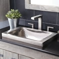 thumbnail image 1 of Native Trails Cps42 Hana 20" Rectangular Copper Drop In Bathroom Sink - Nickel, 1 of 2