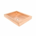 thumbnail image 1 of Native Trails Cps46 Tatra 20" Rectangular Copper Drop In Bathroom Sink - Copper, 1 of 7