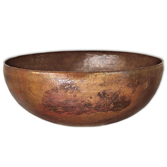 Native Trails CPS363 Maestro 16" Circular Copper Vessel Bathroom Sink - Copper