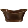 thumbnail image 1 of Native Trails CPS902 Aurora 72" Free Standing Copper Soaking Tub - Copper, 1 of 4