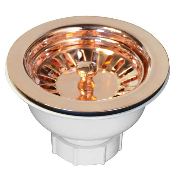 Native Trails Dr320 3-1/2" Basket Strainer - Copper
