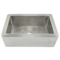 thumbnail image 1 of Native Trails Farmhouse Brushed Nickel 33-inch Kitchen Sink - 33" x 22" x 10.5", 1 of 7