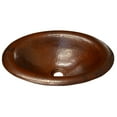 thumbnail image 1 of Native Trails Maestro Lotus Antique Copper Drop-in Bathroom Sink, 1 of 2