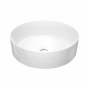 Native Trails Glass Bathroom Sink With Bianco Finish MG1616-BO