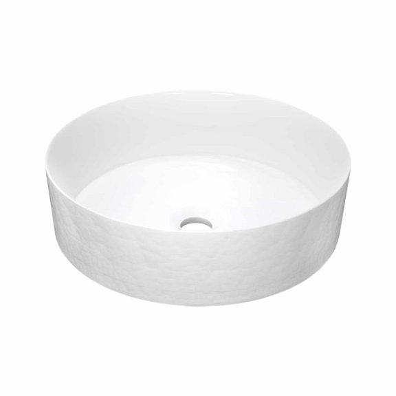 Native Trails Glass Bathroom Sink With Bianco Finish MG1616-BO