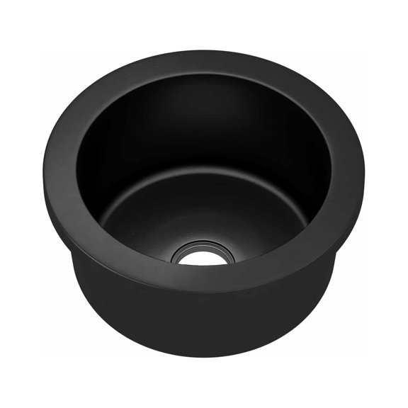 Native Trails Nsb1407 Nativestone 14" Undermount Single Basin Concrete Bar Sink - Charcoal