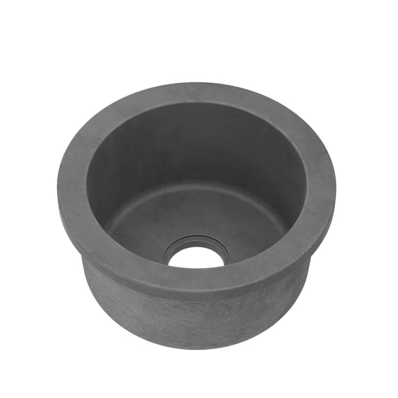 Native Trails NSB1607-S Nativestone 16" Undermount Single Basin Concrete Bar Sink - Slate
