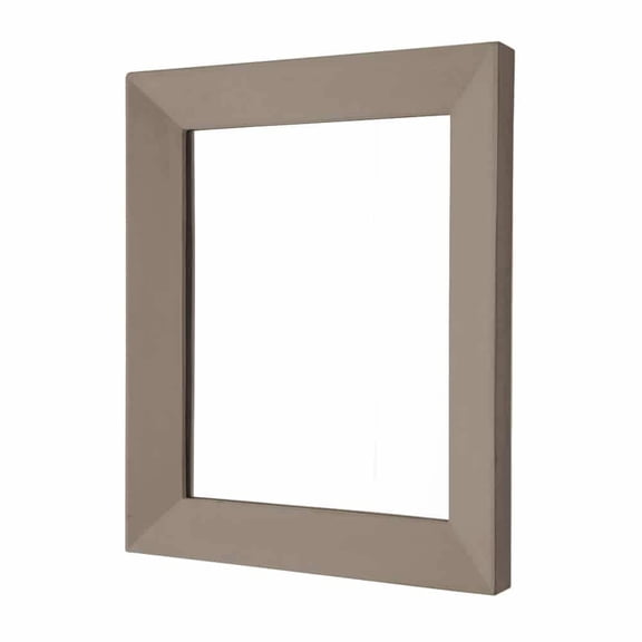 Native Trails Portola Rectangle Concrete Mirror Earth A Brown, Grey