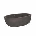 thumbnail image 1 of Native Trails NST6636-S Nativestone 66" Free Standing Concrete Soaking Tub - Slate, 1 of 7
