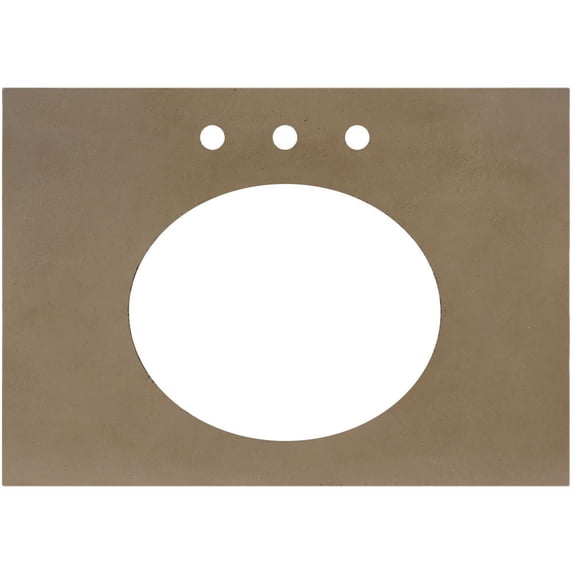 Native Trails Nsv30-O Nativestone 30" Stone Composite Vanity Top - Earth
