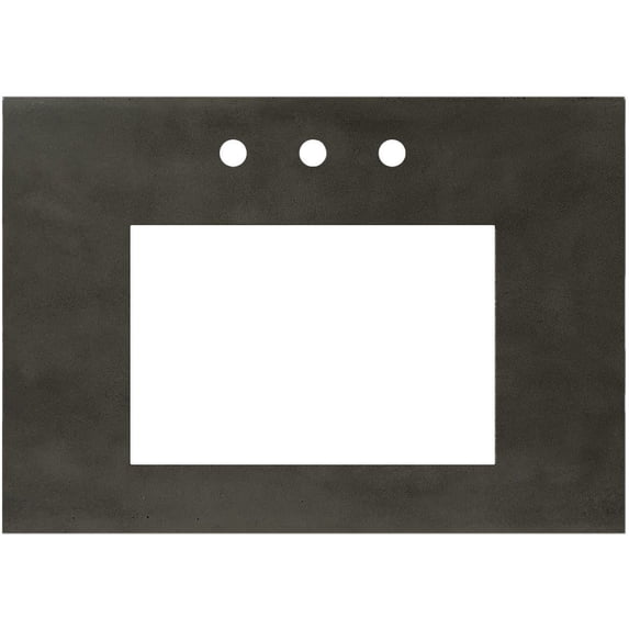 Native Trails Nsv30-R Nativestone 30" Stone Composite Vanity Top - Slate