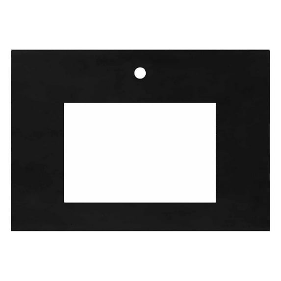 Native Trails Nsv30-R1 Nativestone 30" Stone Composite Vanity Top - Charcoal