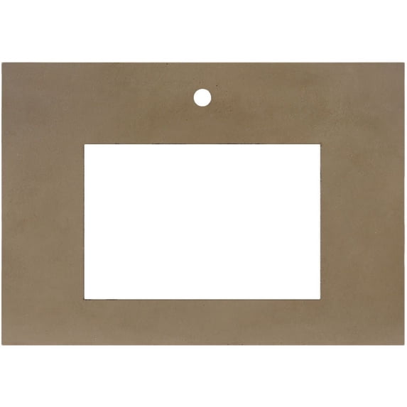 Native Trails Nsv30-R1 Nativestone 30" Stone Composite Vanity Top - Earth