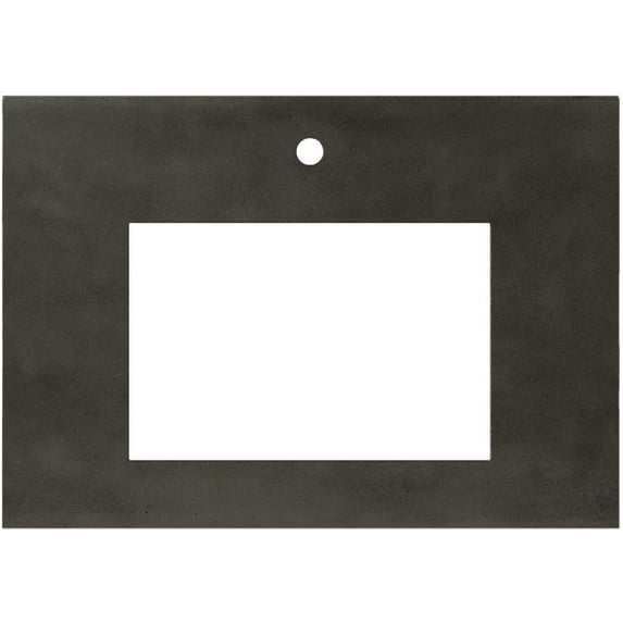 Native Trails Nsv30-R1 Nativestone 30" Stone Composite Vanity Top - Slate