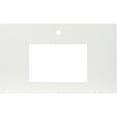 thumbnail image 1 of Native Trails Nsv36-R1 Nativestone 36" Stone Composite Vanity Top - Pearl, 1 of 1