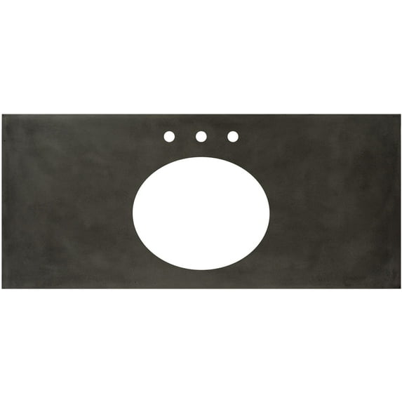 Native Trails Nsv48-O Nativestone 48" Stone Composite Vanity Top - Slate