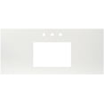 thumbnail image 1 of Native Trails Nsv48-R Nativestone 48" Stone Composite Vanity Top - Pearl, 1 of 1