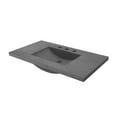 thumbnail image 1 of Native Trails NSVNT36-S Palomar 36" Nativestone Concrete Vanity Top - Slate, 1 of 7