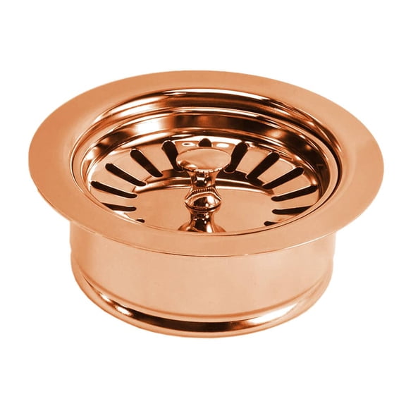 Native Trails Polished Copper 3.5-inch Disposer Trim Basket Strainer