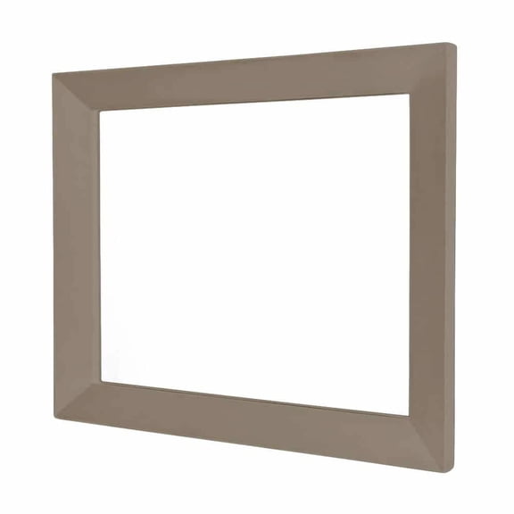 Native Trails Portola Large Rectangle Concrete Mirror Earth 29.5" x 33.5" Brown, Grey