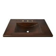 thumbnail image 1 of Native Trails Cozumel Vanity Top with Integral Bathroom Sink in Antique Copper (Top Only) 30.5" x 21.75" x 4.5", 1 of 7