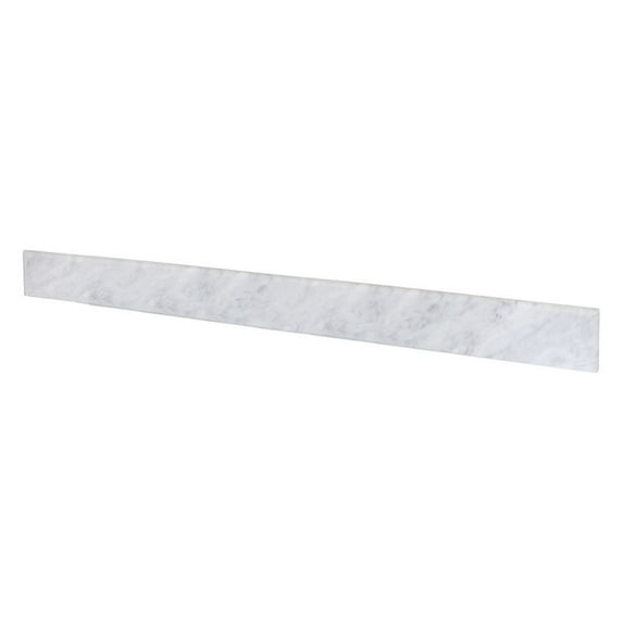 Native Trails Vntb48 49"L X 4"H Stone Backsplash - Carrara
