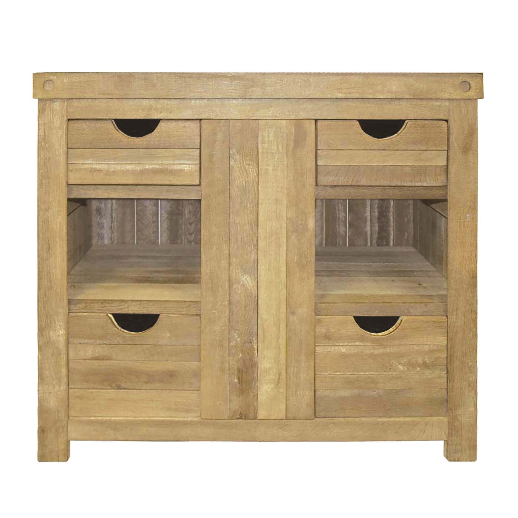 Chardonnay 36" Solid Wood Free-Standing Vanity Base