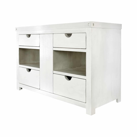 Native Trails VNW480 Vintner's 48" Single Free Standing Vanity Cabinet Only - Blanc